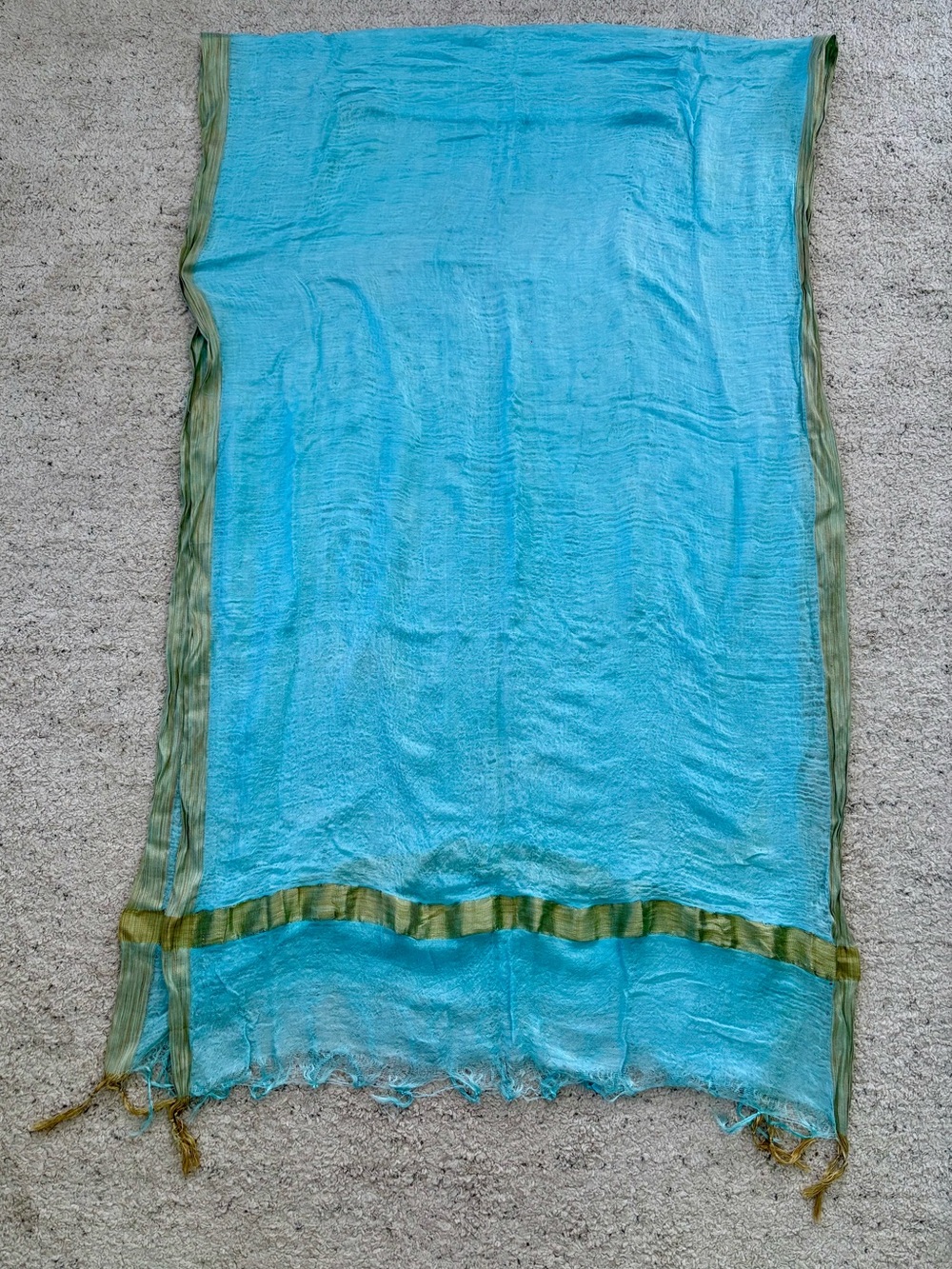 Light Blue Large Scarf